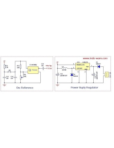 Frequecimetro  9 Digit VFD  Sanjian 2.4 Ghz