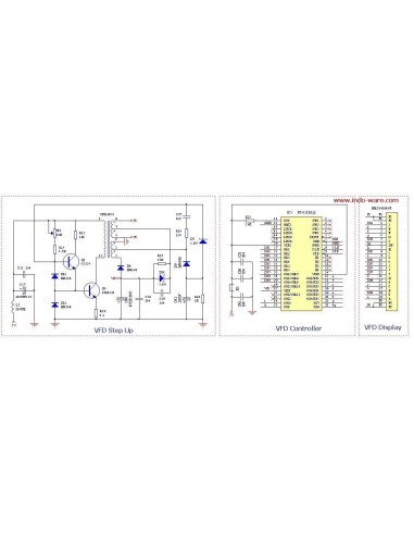 Frequecimetro  9 Digit VFD  Sanjian 2.4 Ghz