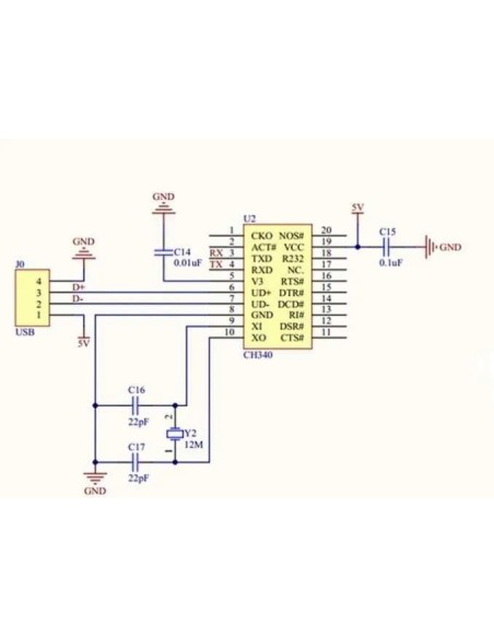 12bit interface usb 10 canais 12 bit  STM32F103C8T6 ADC-10-F103C 115Kbps
