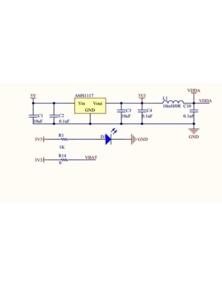 12bit interface usb 10 canais 12 bit  STM32F103C8T6 ADC-10-F103C 115Kbps