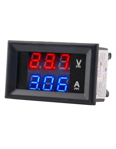 Voltimetro e Amperimetro  30V 2A modelo 42A