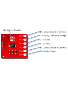 MCP4725 12Bit, I2C, DAC with EEPROM 2