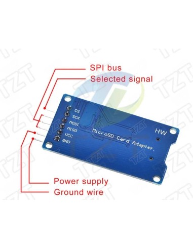 Micro Sd Card Reader module SPI 5V ou 3.3V