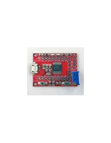 PIC18F14K50 USB Mini DEV Board  8k flas 512 Sram 256 DPram 10 bit ADC