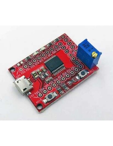 PIC18F14K50 USB Mini DEV Board  8k flas 512 Sram 256 DPram 10 bit ADC