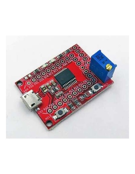 PIC18F14K50 USB Mini DEV Board  8k flas 512 Sram 256 DPram 10 bit ADC
