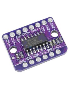 MCP3424  18-Bit, 240SPS, 4-Channel ADC DC 2.7V-5.5V