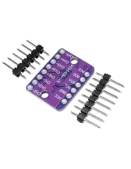 MCP3424  18-Bit, 240SPS, 4-Channel ADC DC 2.7V-5.5V