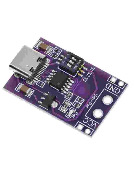 PD/QC/AFC  5V 9V 12V 15V 20V Tensão Fixa Saí­da Tipo-C USB