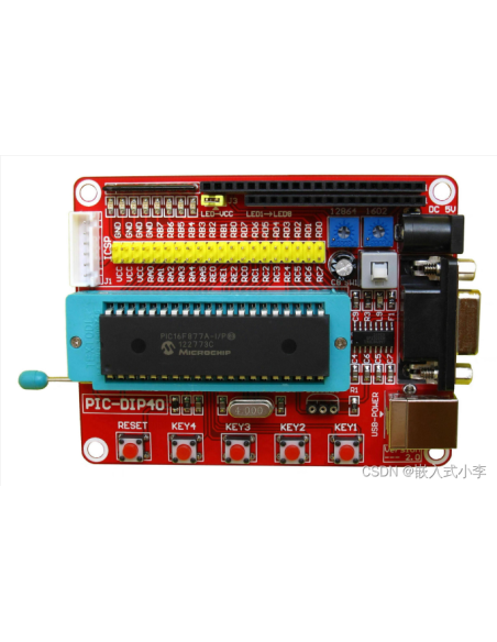 PIC16F877A  Development Board