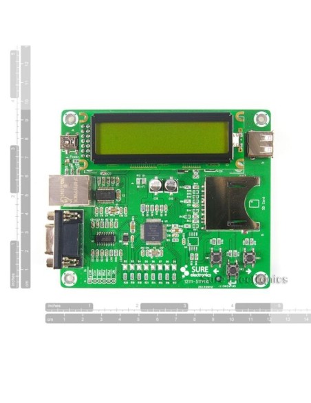 AdvanceD Ethernet Development Board - PIC24FJ256GB106DB-DP11115