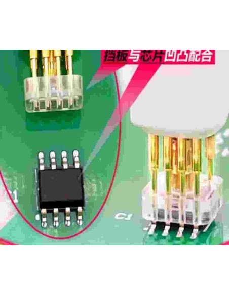 Adaptador SOP8 208 Mil Programamador eeprom