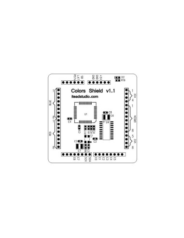 COLOR ARDUINO SHIELD ILEAD