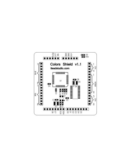 COLOR ARDUINO SHIELD ILEAD