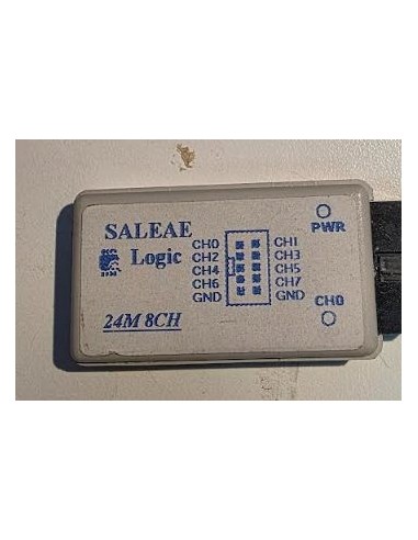 Analisador Logico SALEAE 8 Canais 24M