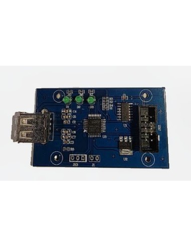 8051f320 EMULATOR BOARD