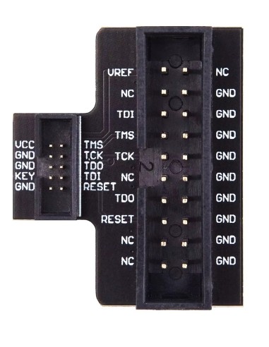 Placa adaptadora JTAG de 1,27 mm Interface JTAG padrão 2,54